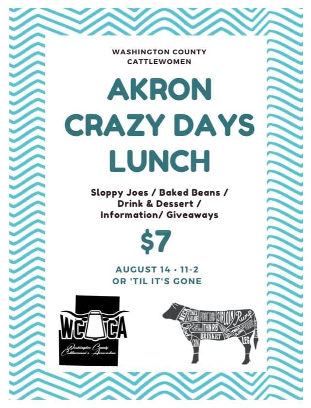 Crazy Days Lunch
