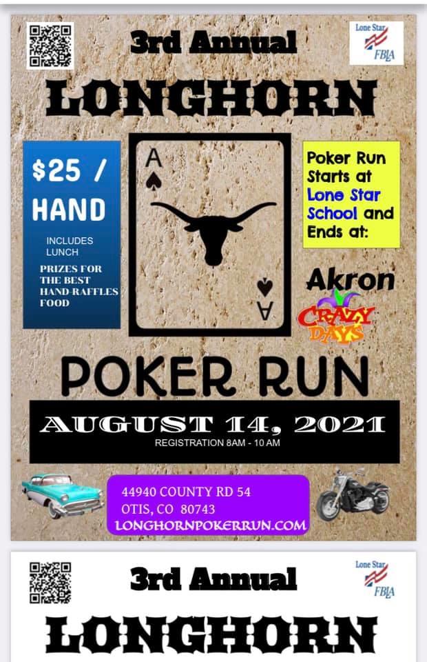 Crazy Days Longhorn Poker Run